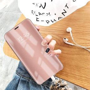 Калъф тефтер огледален CLEAR VIEW за Xiaomi Mi 9T / Xiaomi Mi 9T Pro златисто розов 
